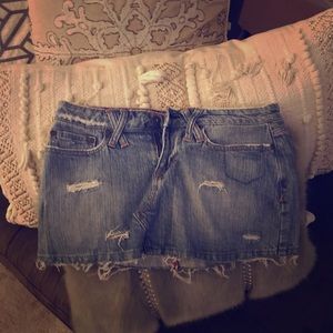 Bongo jean skirt
